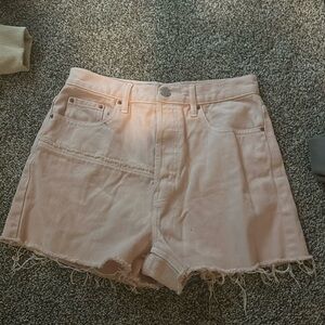 Vintage pacsun light pink Jean shorts. High waisted.